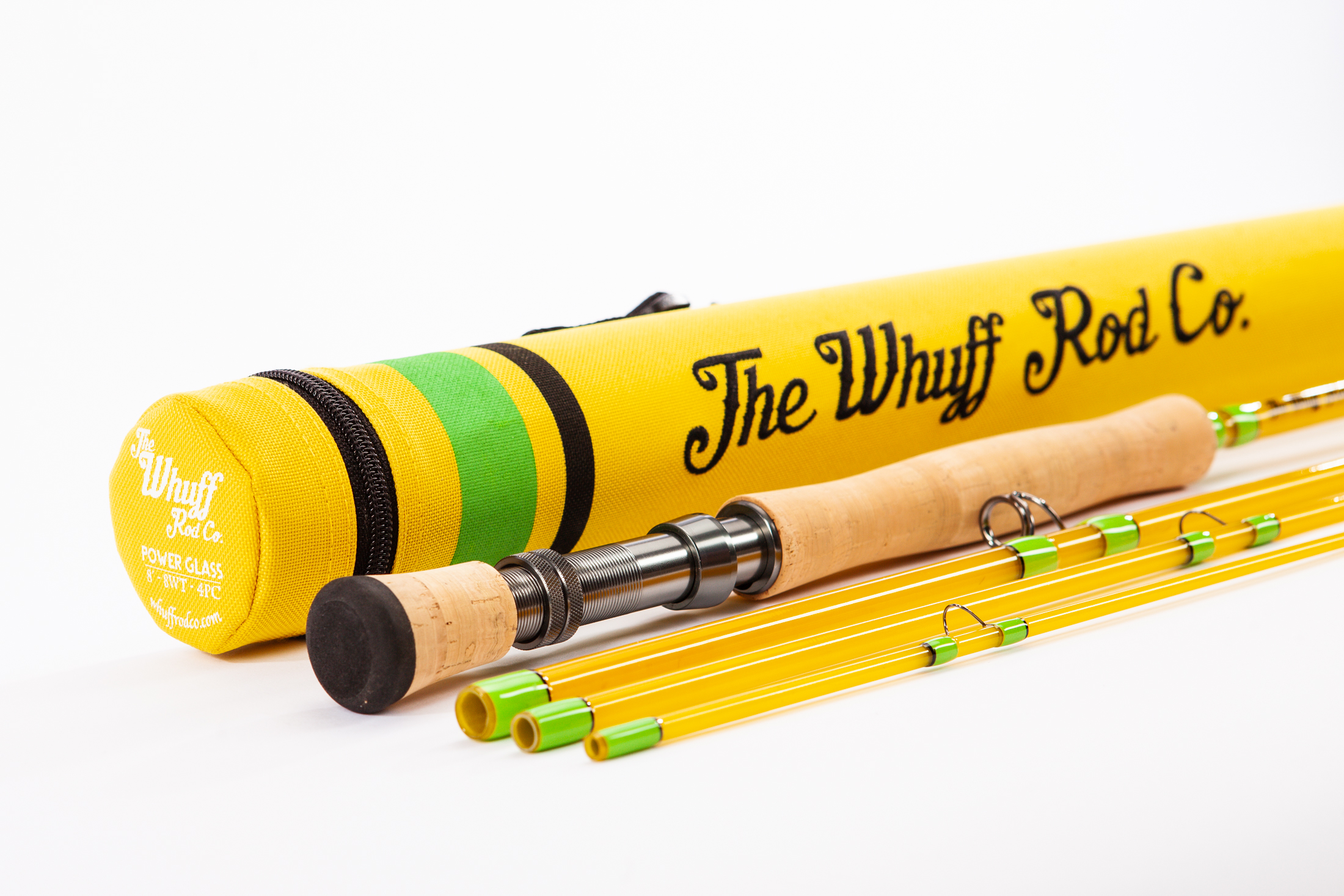 WRC Powerglass – 8′ – 8wt – The Whuff Rod Company